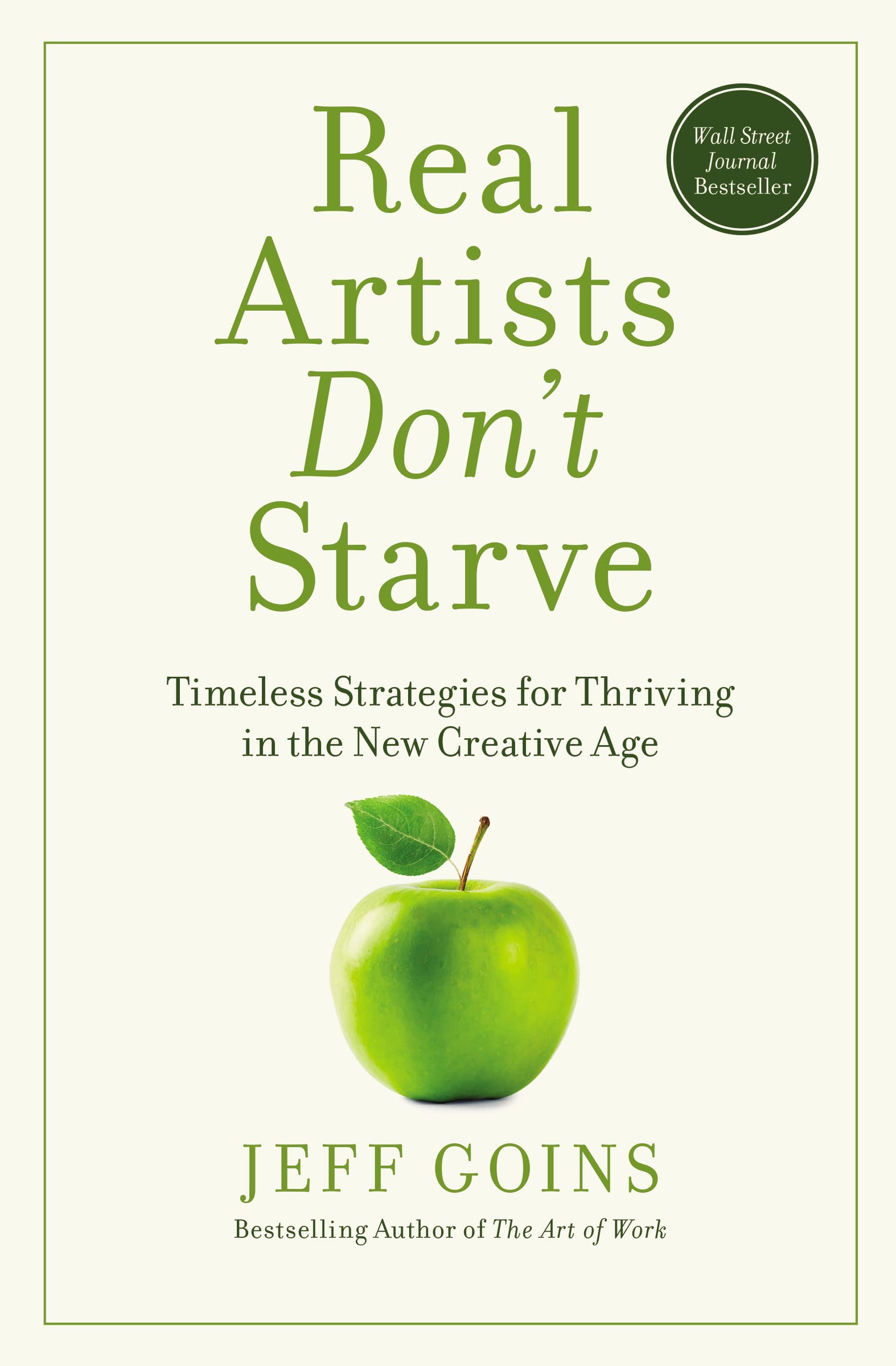 real artists don't starve by Jeff goins book for artists 
