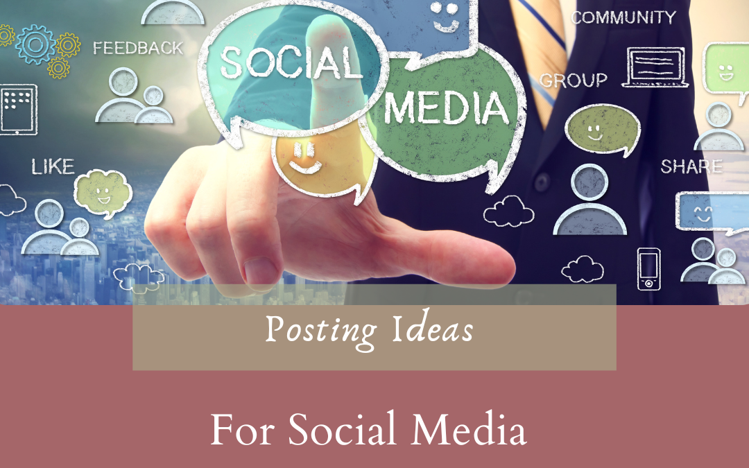 Getting Creative:  Ideas for Social Media Posts as an Artist